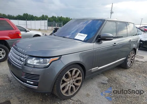 2016 Land Rover Range Rover 3.0L V6 Supercharged Hse z USA, uszkodzony, nr VIN SALGS2VF3GA273254